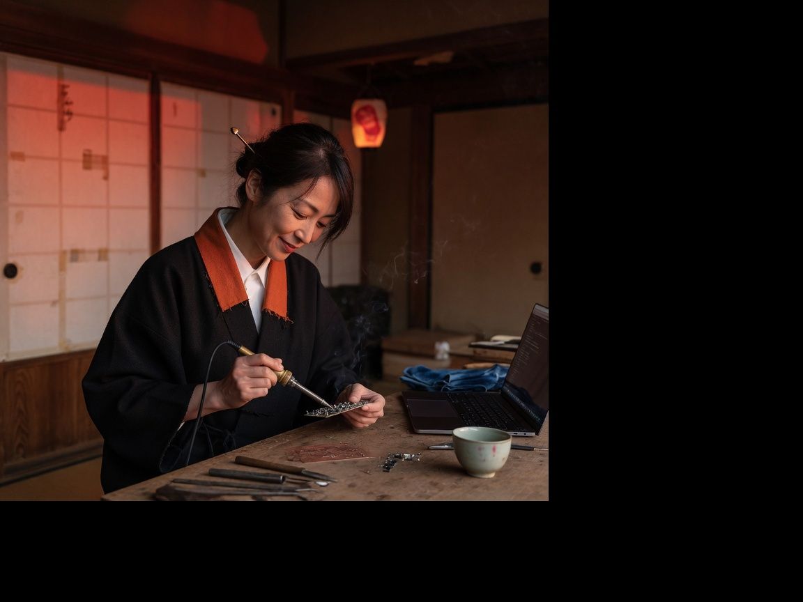 日本の職人技と現代のテクノロジー